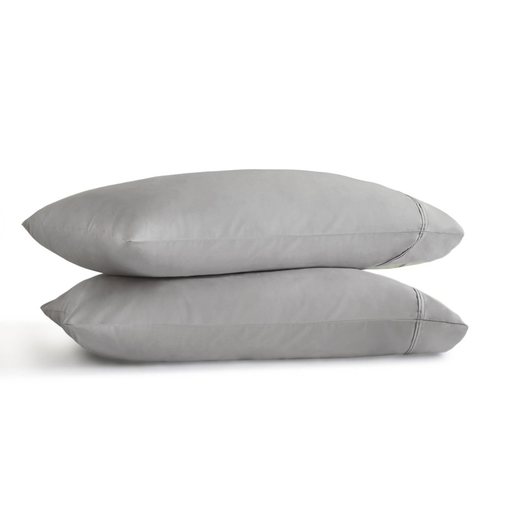 Sateen Pillowcase Set, Grey color