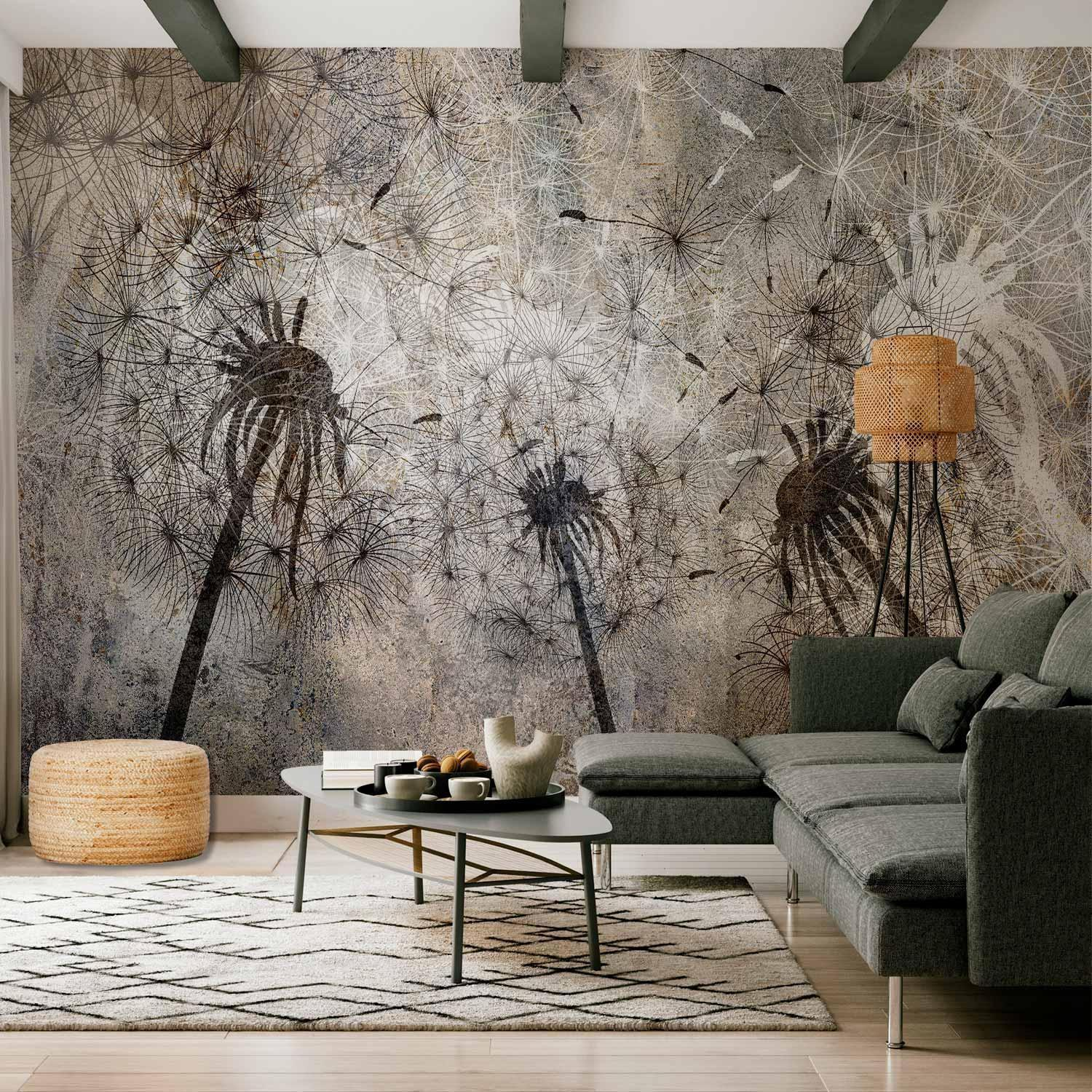 Stirring Breath Wall Mural Wallpaper – Abstract Flow Design with 3D Effect Illusion
