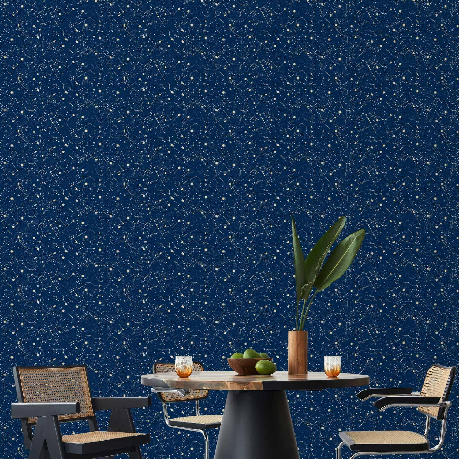 Premium UV-Resistant Cosmic Constellation Wallpaper