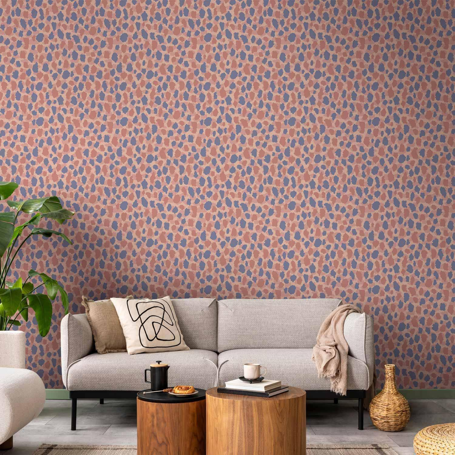 Premium Fade-Resistant Giraffe Pattern Wallpaper