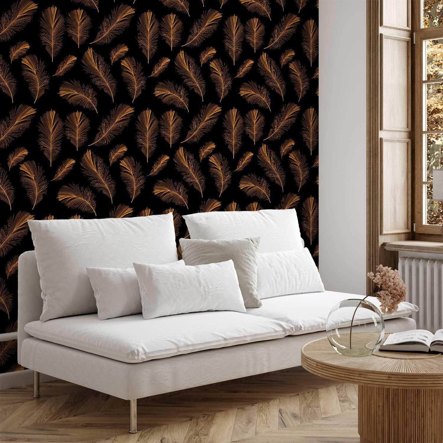 Premium Fade-Resistant Golden Sigh Wallpaper