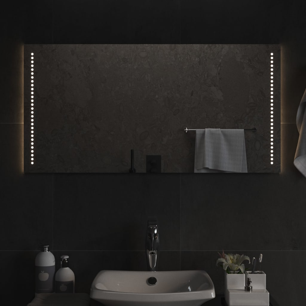 vidaXL LED Bathroom Mirror 100x50 cm