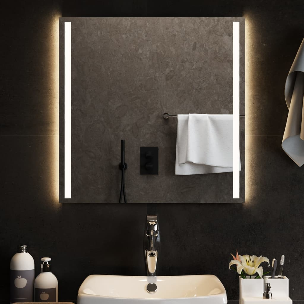 vidaXL LED Bathroom Mirror 60x60 cm