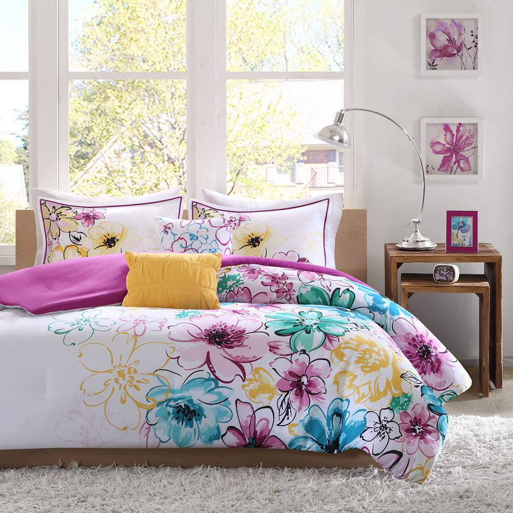 Floral Comforter Set
