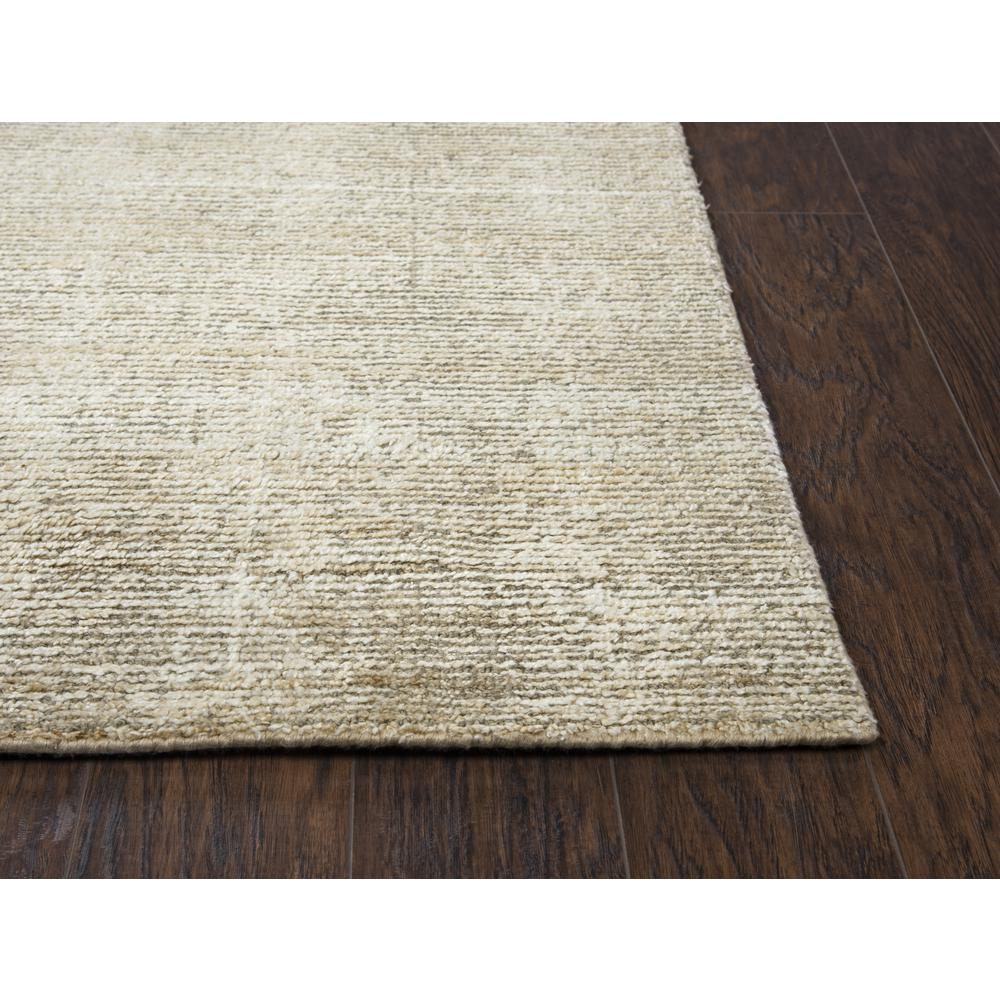 Hand Loomed Cut & Loop Pile Viscose/ Wool Rug, 8' x 10'