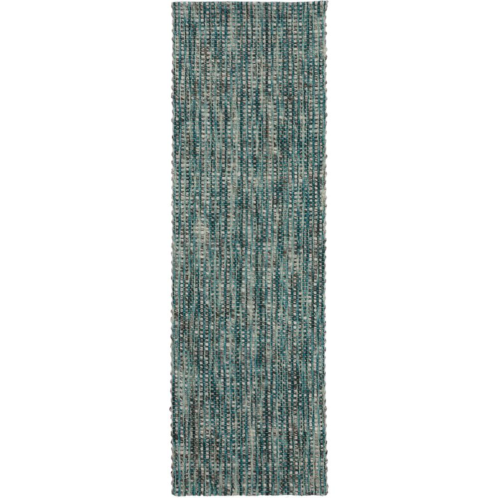Bondi BD1 Turquoise 2'3" x 7'6" Runner Rug