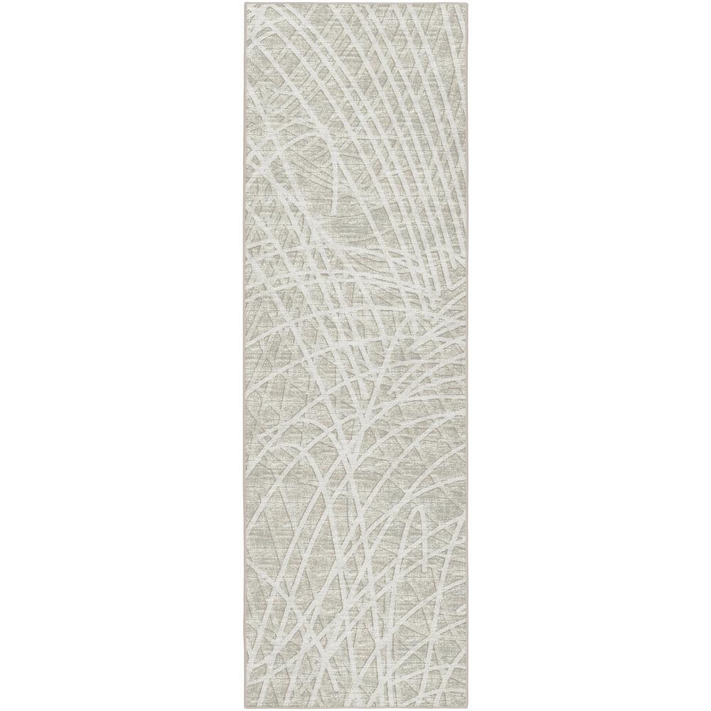 Winslow WL2 Taupe 2'6" x 8' Runner Rug