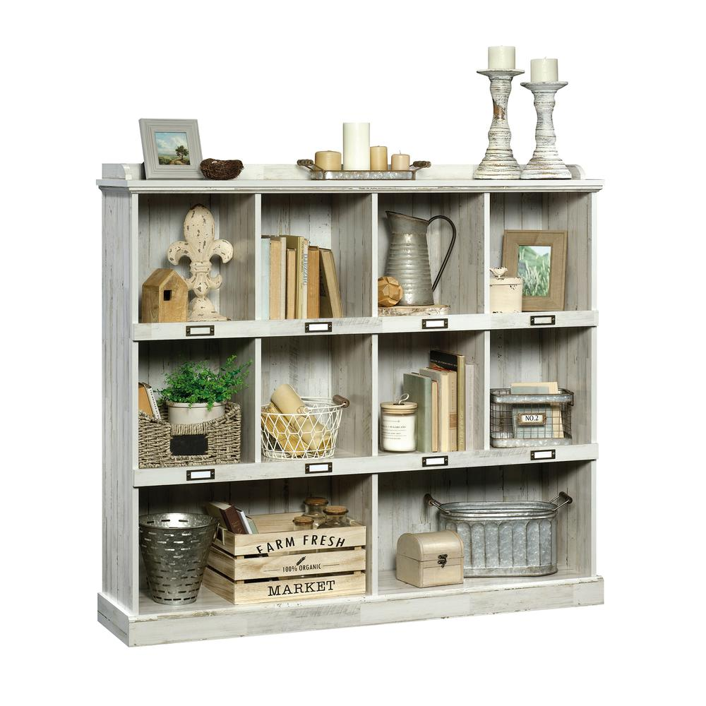 Barrister Lane Bookcase, White Plank finish