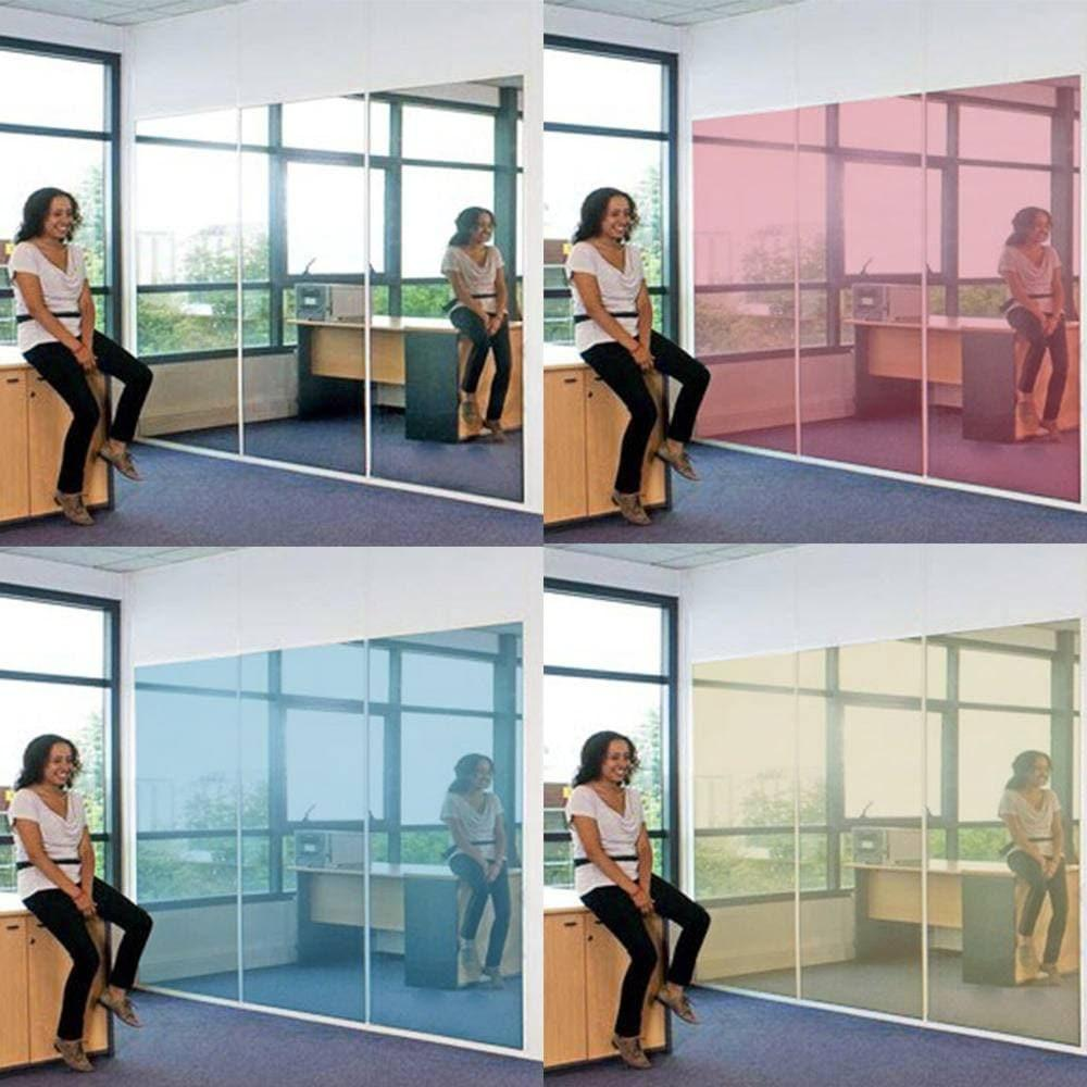 Mirror Peel and Stick Window Film – One Way Privacy Vinyl for Glass