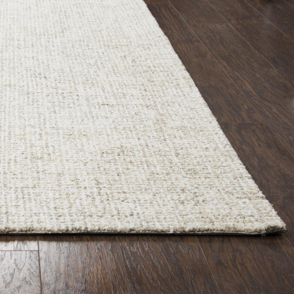 Hand Tufted Loop Pile Wool Rug, 8' x 8'