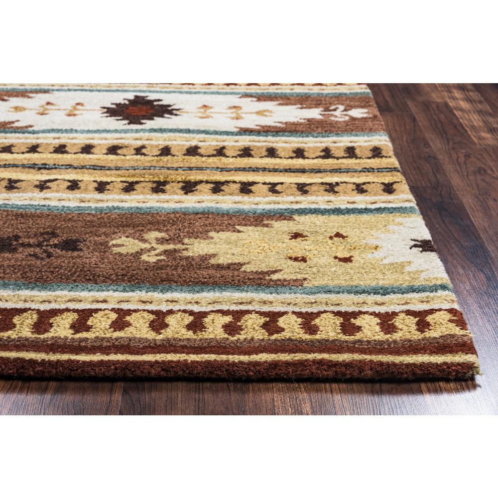 Hand Tufted Cut Pile Wool Rug, 5' x 8'
