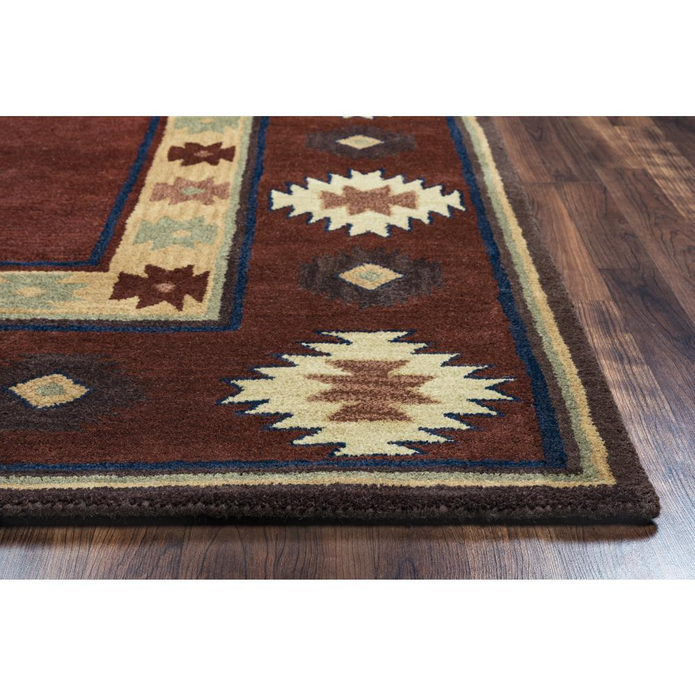 Hand Tufted Cut Pile Wool Rug, 5' x 8'