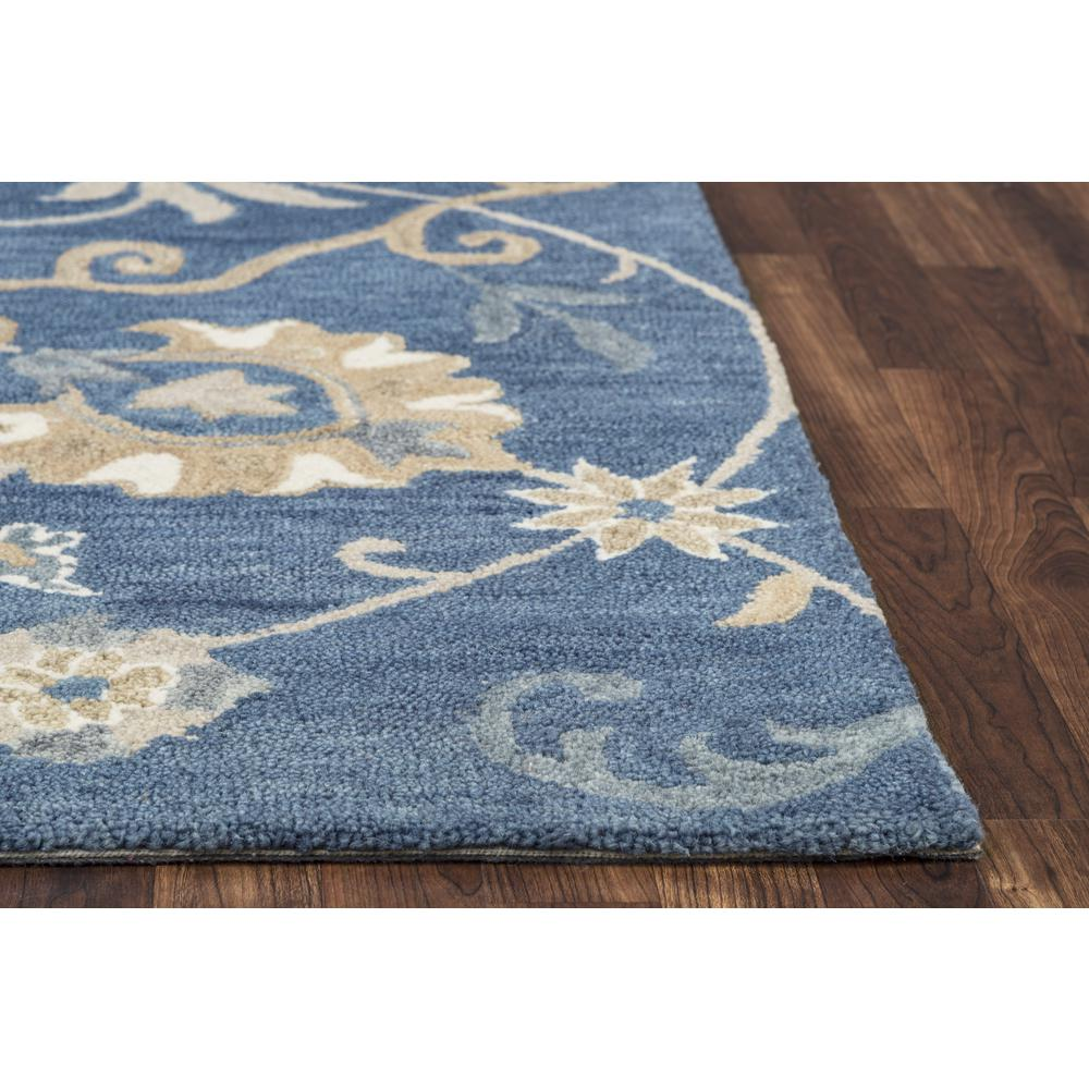 Hand Tufted Cut Pile Wool Rug, 2'6" x 10'