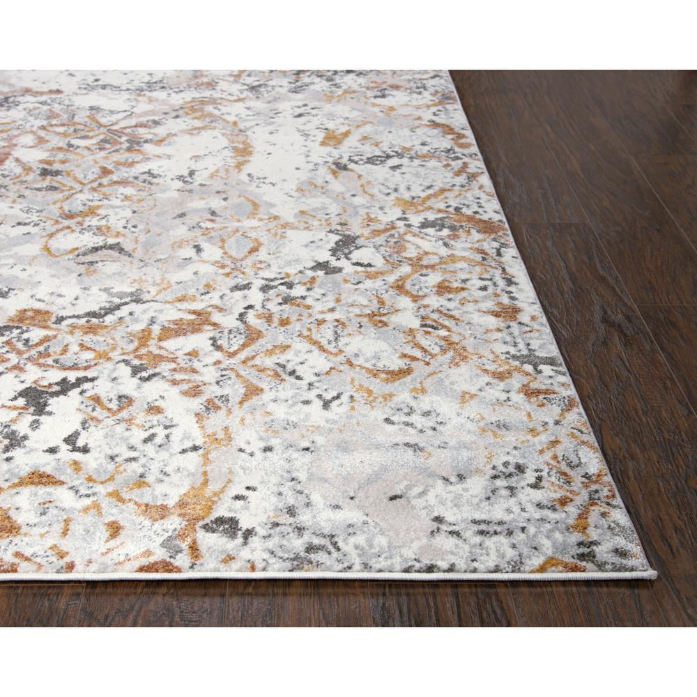Power Loomed Cut Pile Polypropylene/ Polyester Rug, 3'11" x 5'6"