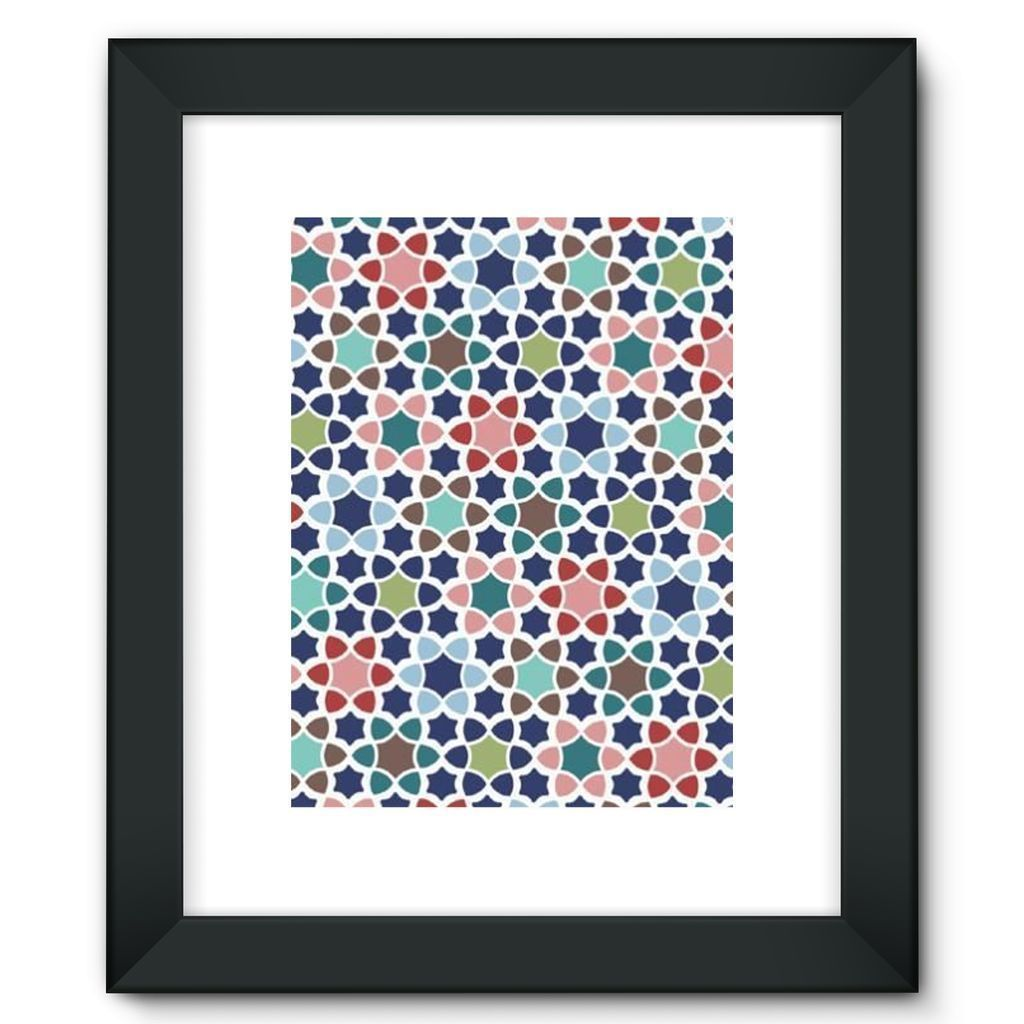 Pattern 43 Framed Fine Art Print