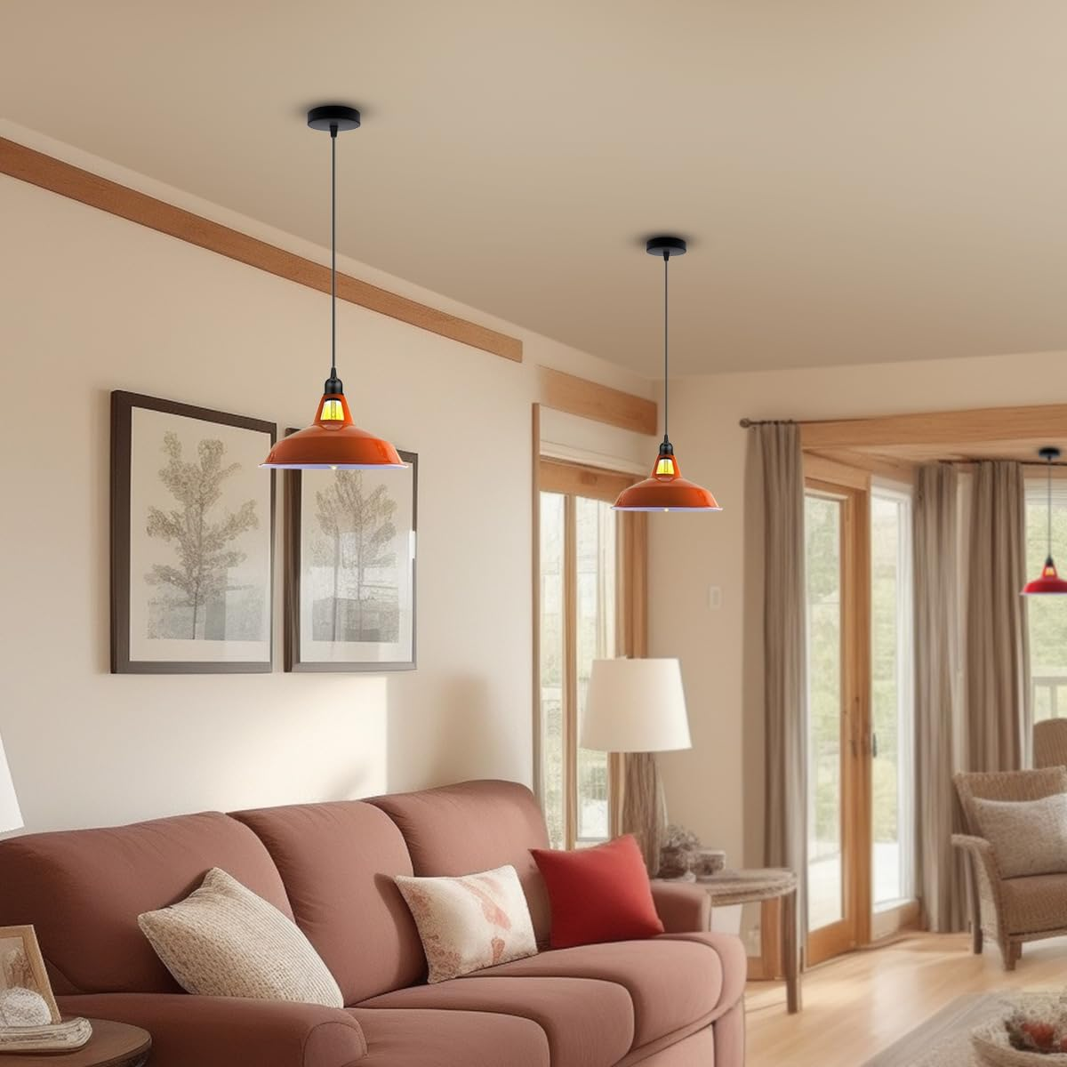 Modern Barn Shade Ceiling Light Fixture~1819