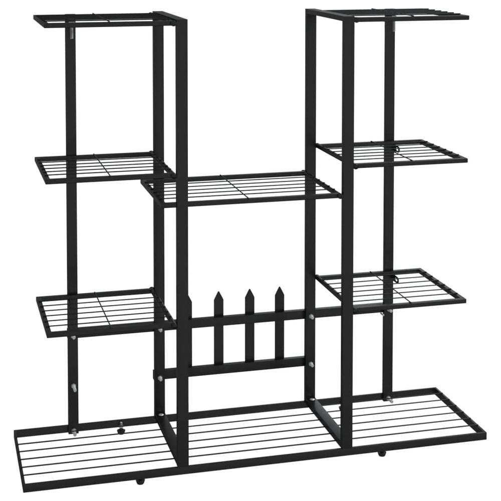 Flower Stand Black Iron Standard Flower Stand Rectangular