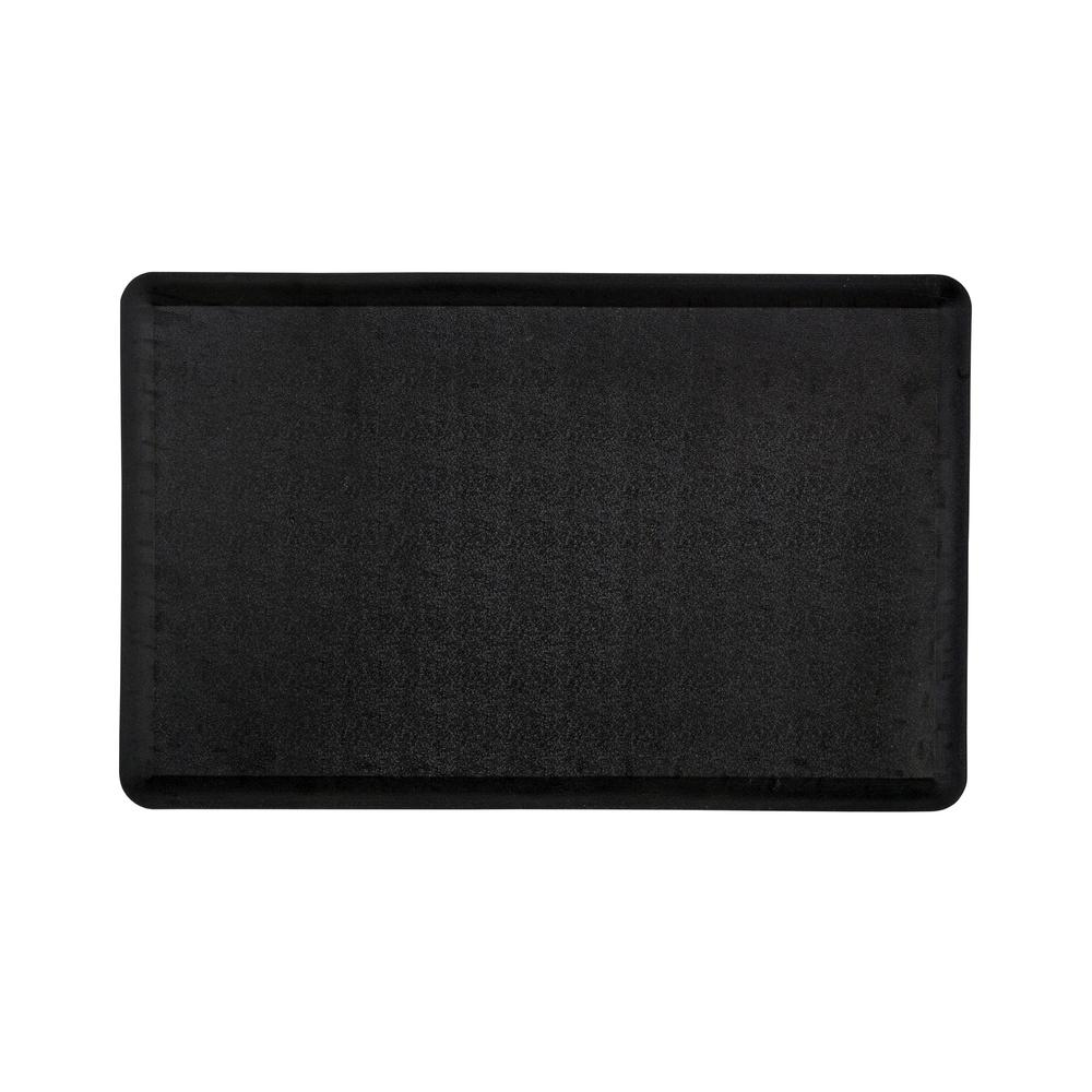 Doortex Black Foam PVC Anti-Fatigue Mat - 20" x 32"