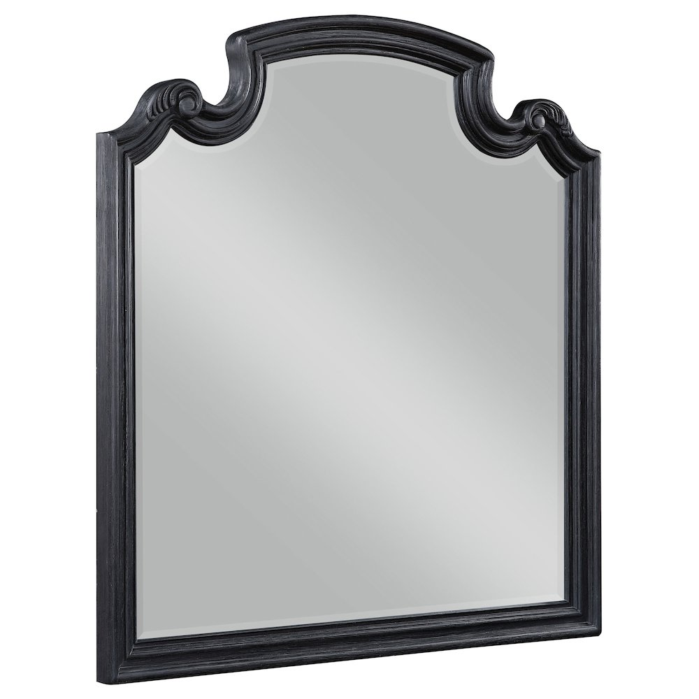 Celina Black Dresser Mirror – Coordinated Modern Framed Accent