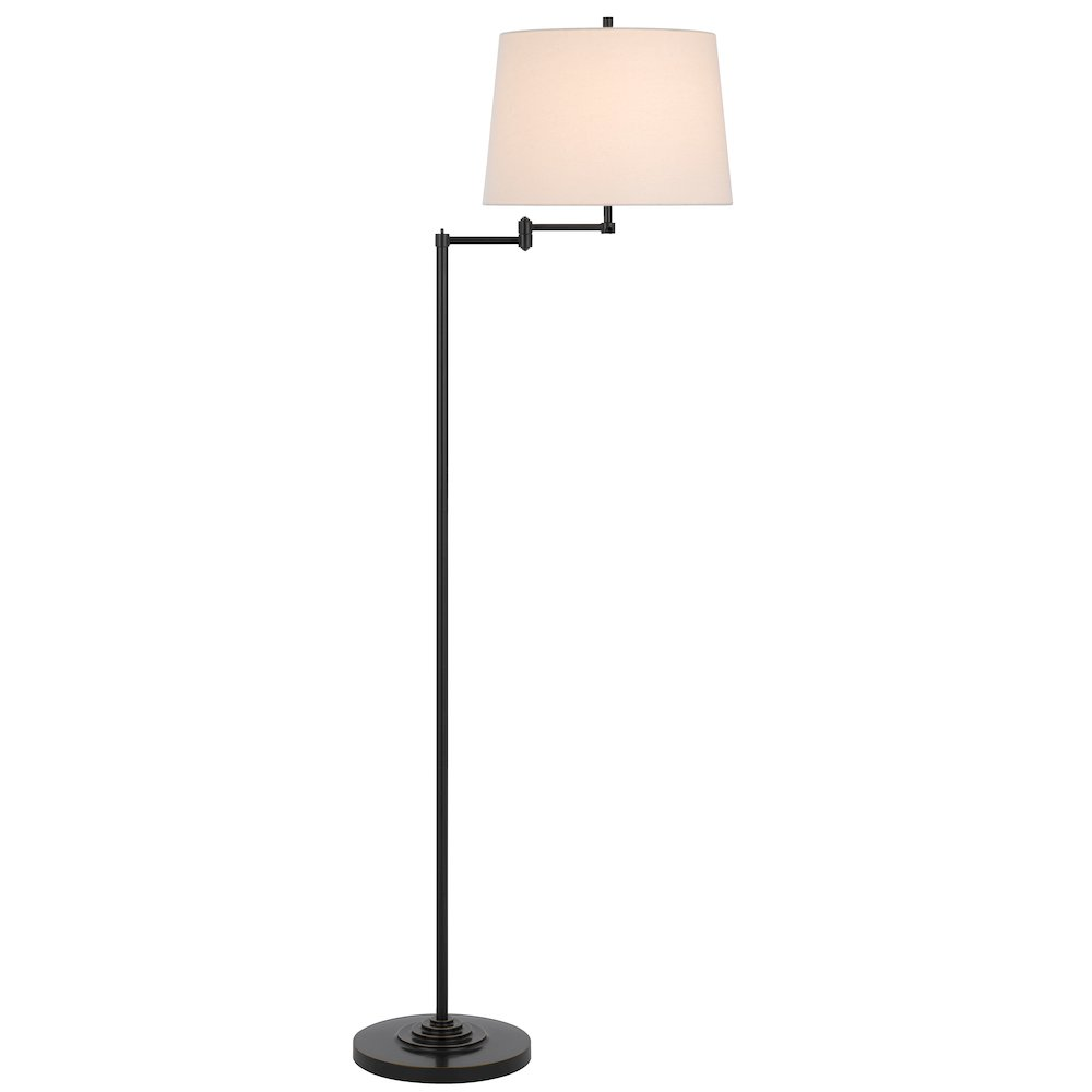 150W 3-Way Colton Double Swing Arm Floor Lamp
