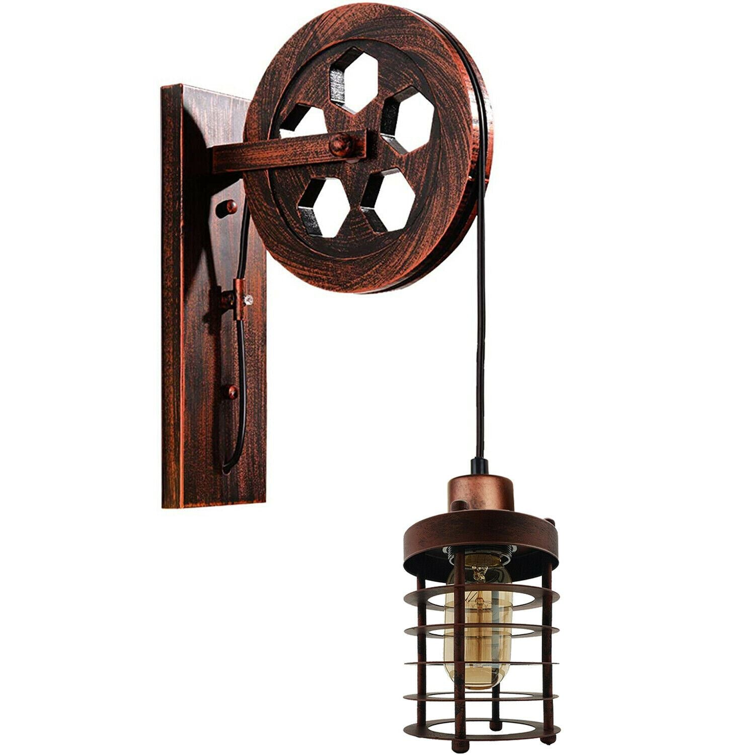 Vintage Industrial Wall Lights Rustic Lighting ~1222