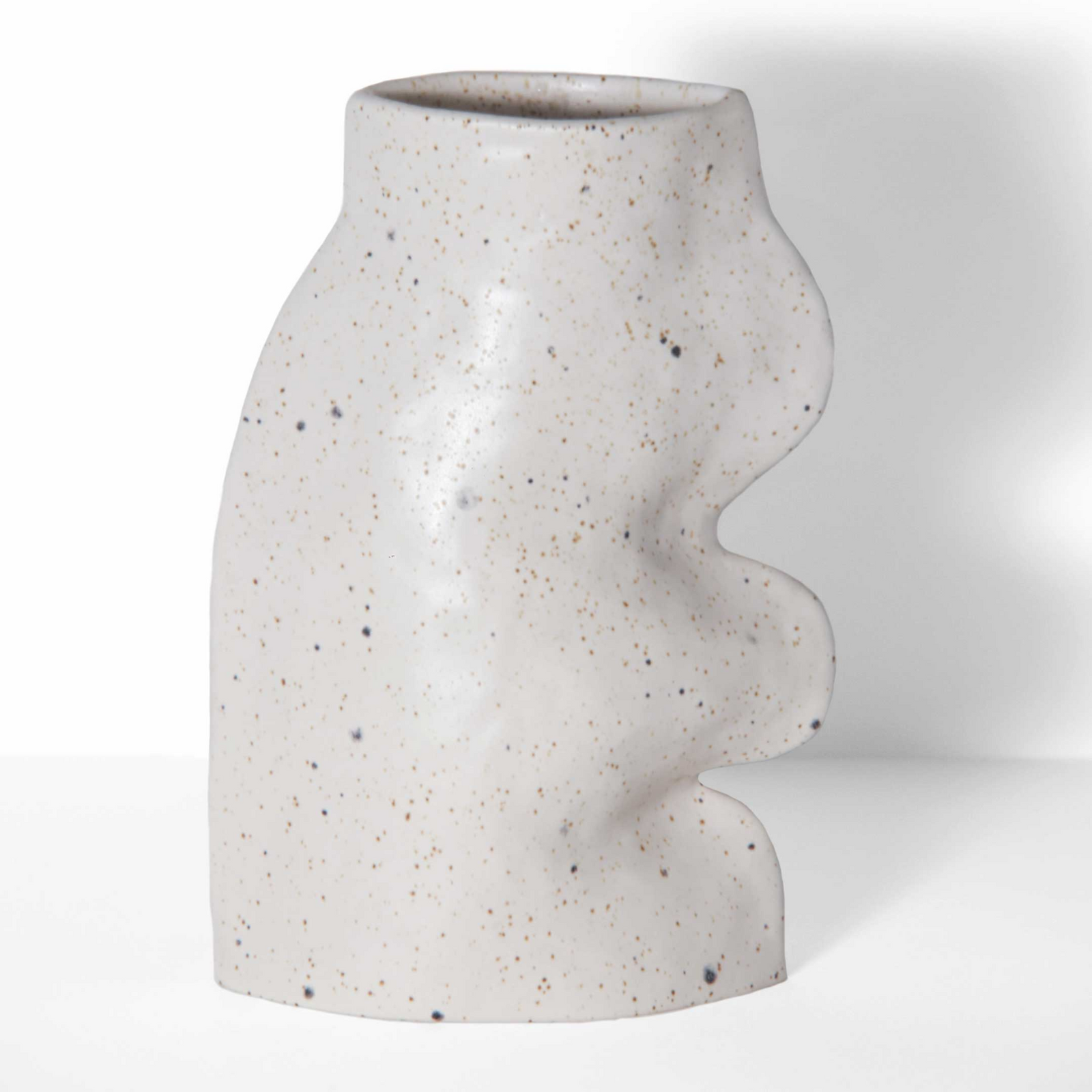 Fluxo Ceramic Vase - Large White