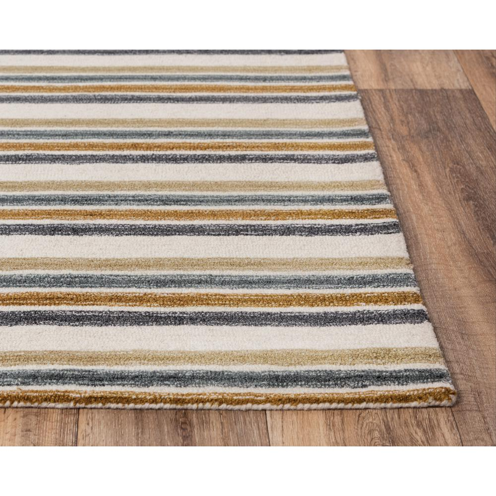 Rivera Neutral 5' x 8' Hand-Tufted Rug- RVA108