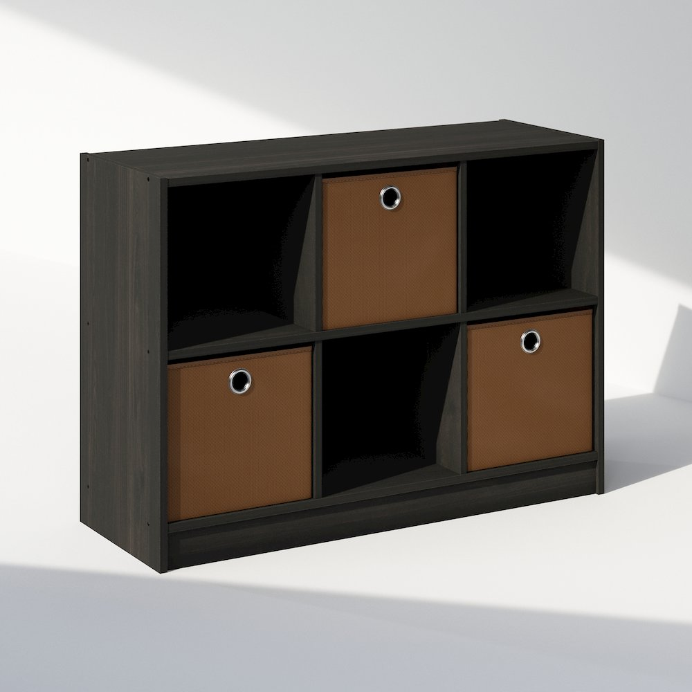 Cubic Multipurpose Clothing & Closet Storage Organizer Shelf with Bin Drawers
