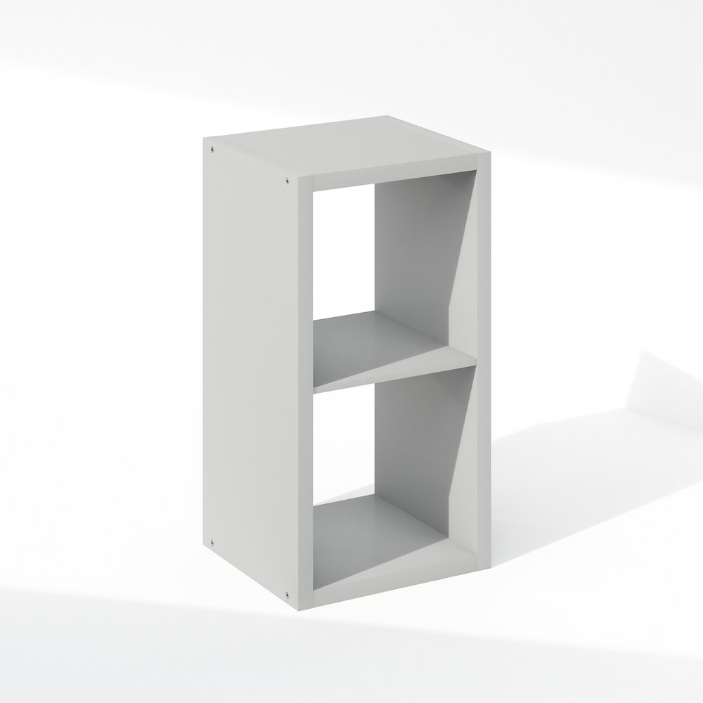 Open Back Cube Storage Organizer Shelf for Closets and Living Spaces
