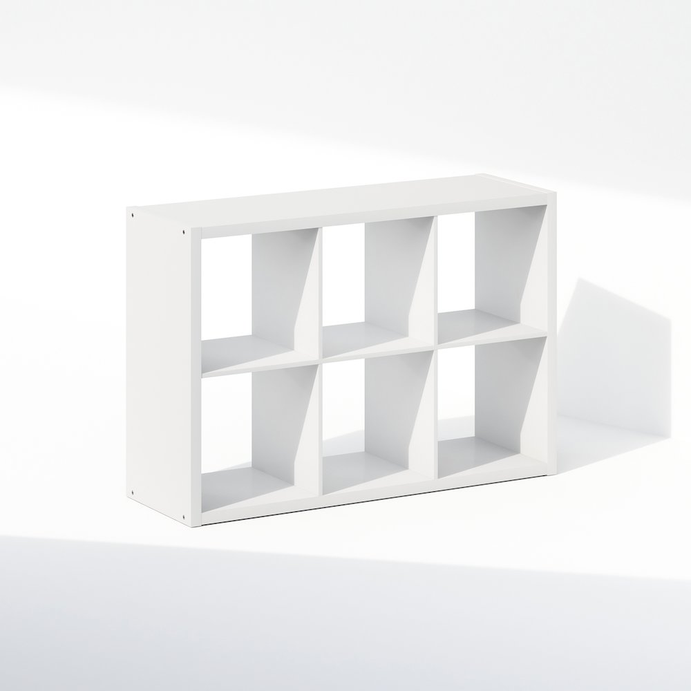 Open Back Cube Storage Organizer Shelf for Closet and Home Use