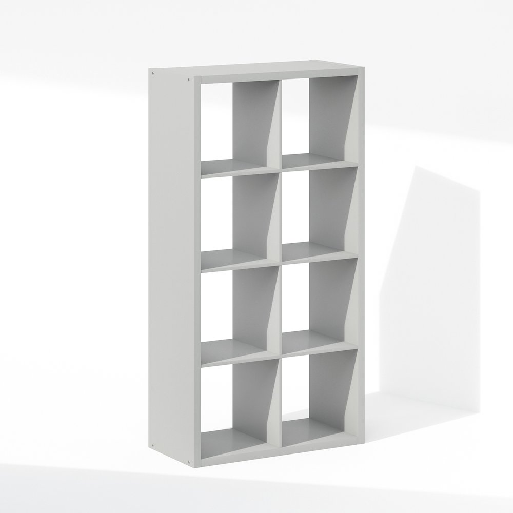 Cubic Open Back Closet Storage Organizer Shelf
