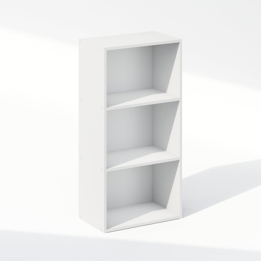 Reed 3-Tier Open Shelf Multipurpose Closet & Clothing Storage, Storage Organizer
