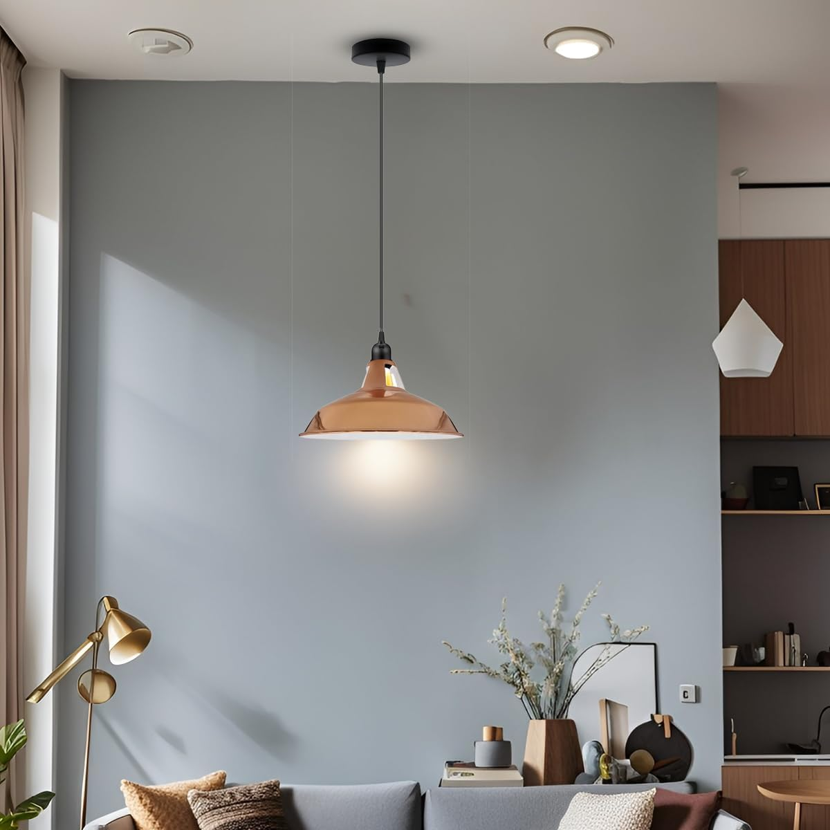 Modern Barn Shade Ceiling Light Fixture~1821