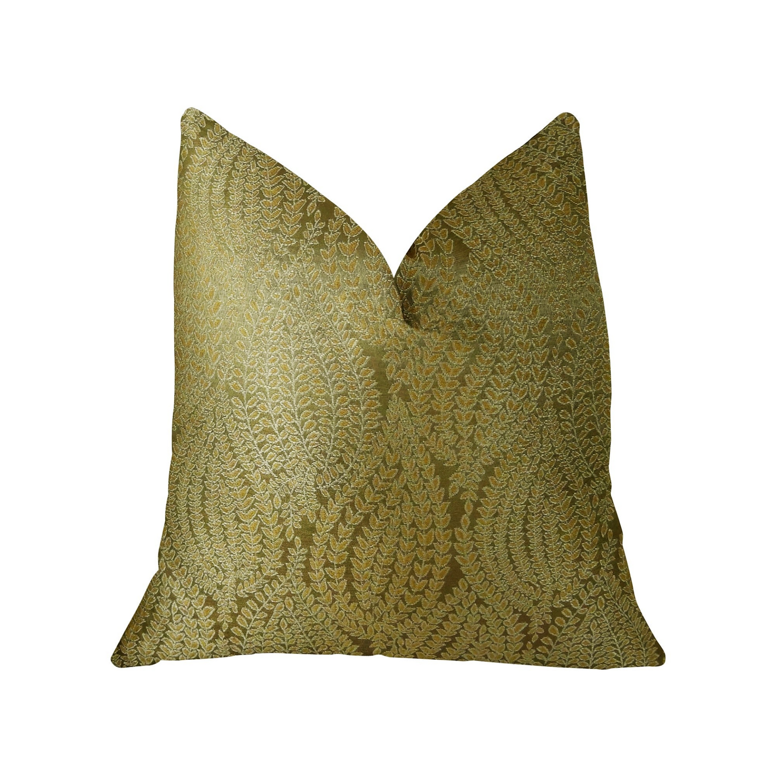 Golden Vineyard Gold Handmade Luxury Pillow