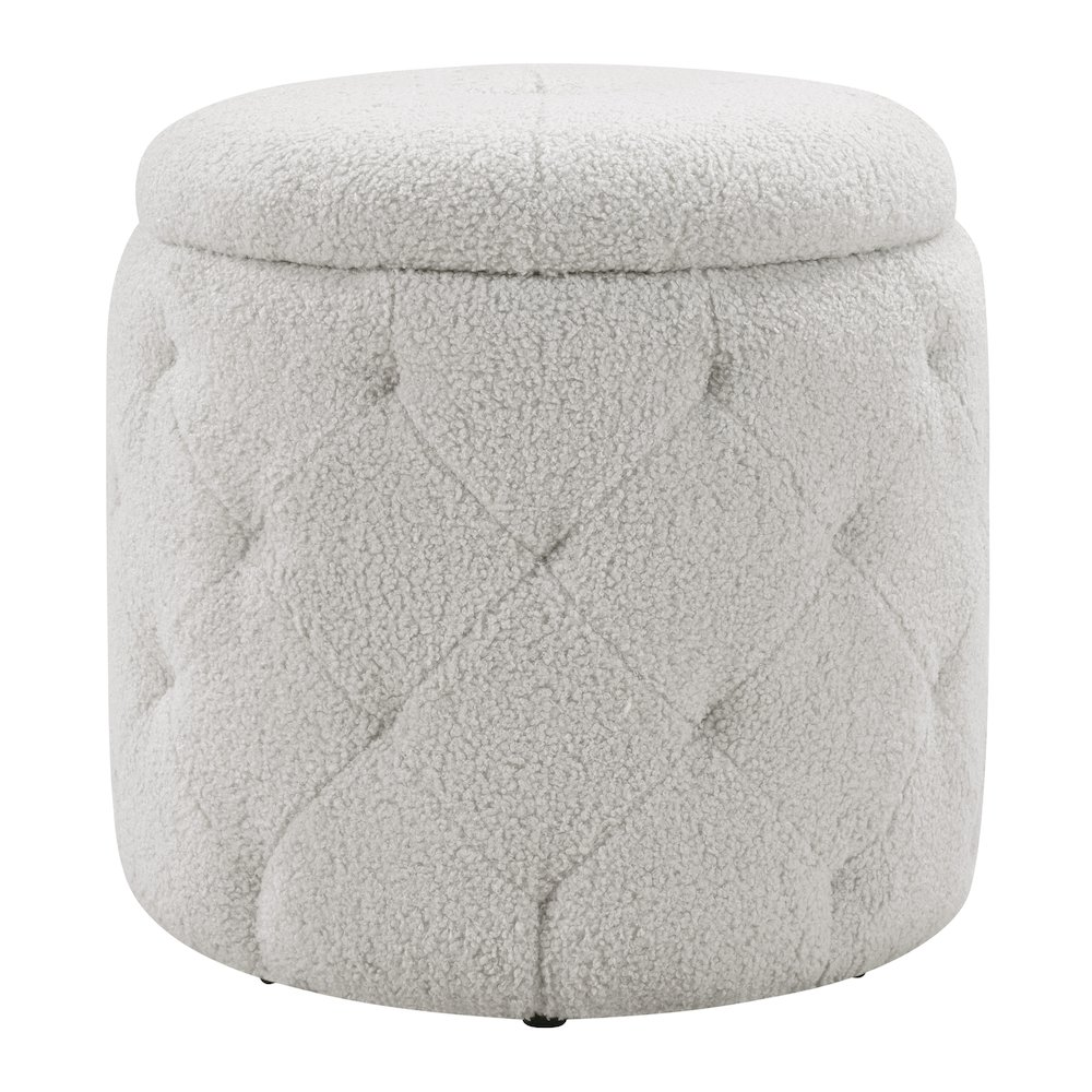 Erindale Round Storage Ottoman