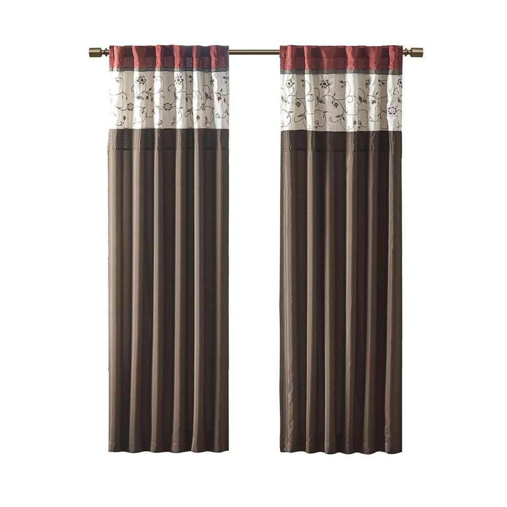 Embroidered Curtain Panel