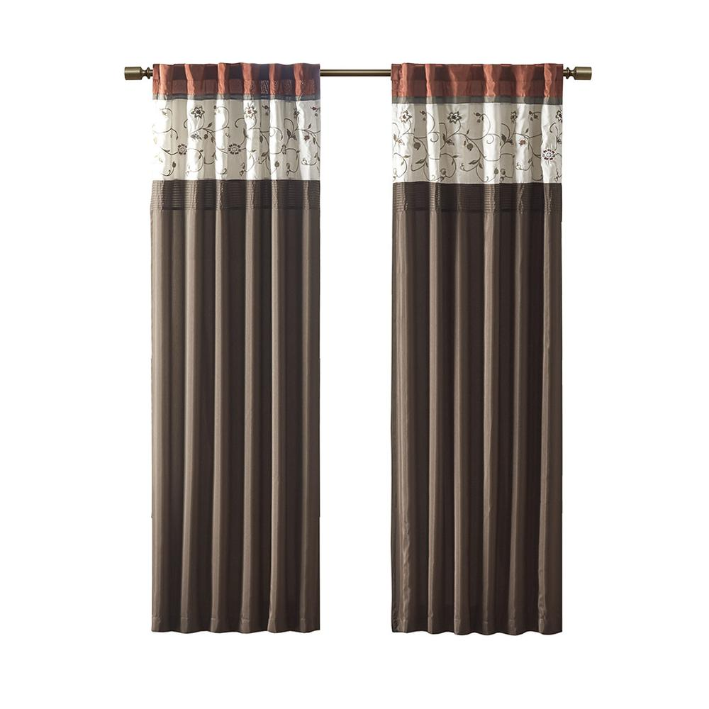 Embroidered Curtain Panel