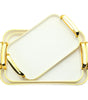 Set of 3 Plastic Serving Trays – Multi-Purpose Food Platters for Vegetables, Fruits, Snacks, Desserts, Cheese, and Party Displays – Ideal for Holidays, Gatherings & Thanksgiving