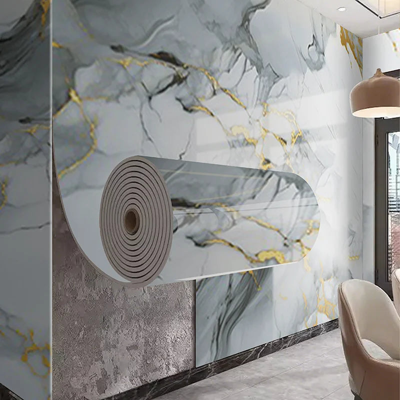 40CM Decorative PVC Peel and Stick Waterproof Wallpaper