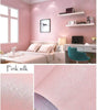 Cohoo Home Silk Pink Wallpaper Peel and Stick Contact Paper Pink Textured Silk W