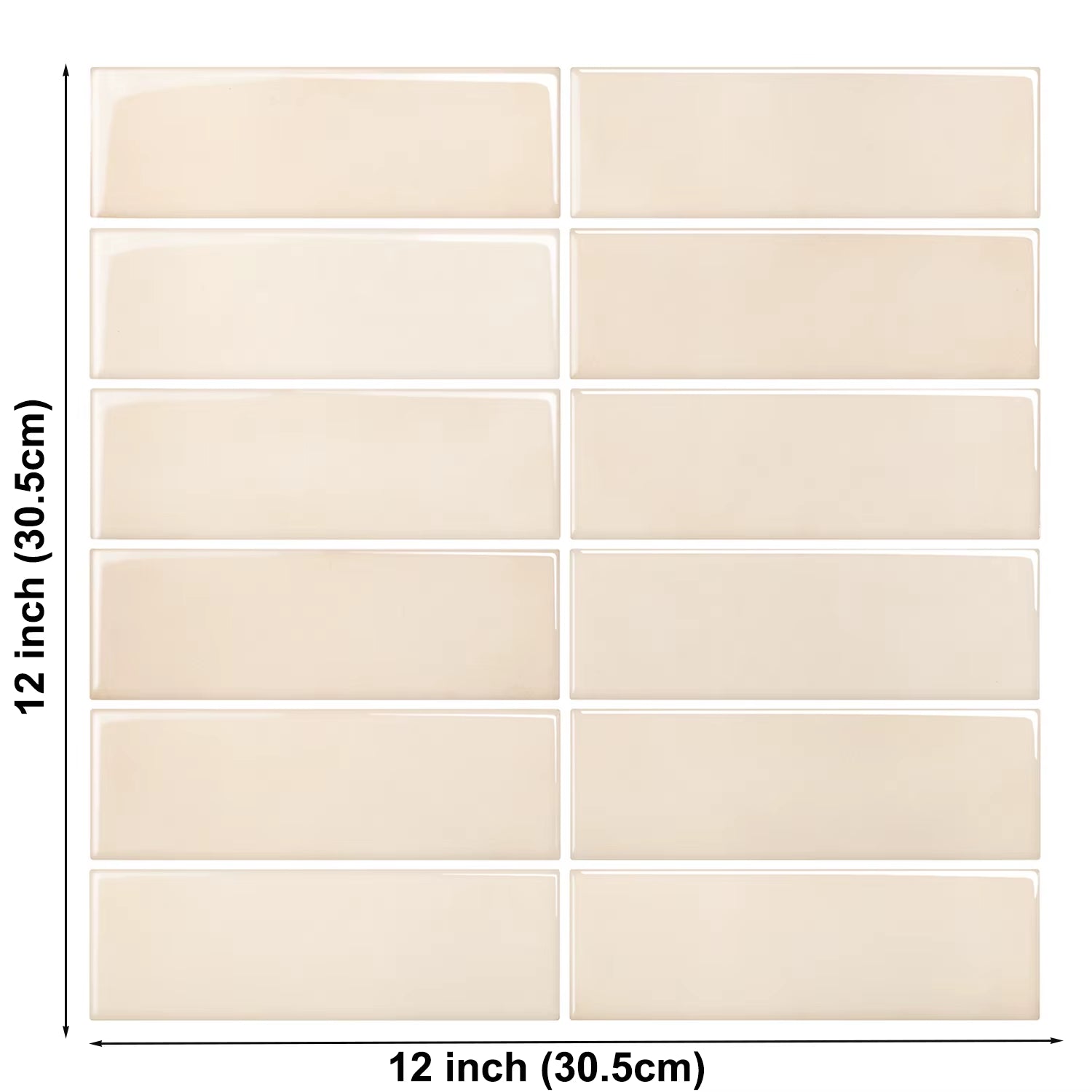 Peel and Stick Wall Tile Stickers Strong Adhesive Wallpaper DIY for Kitchen &Bathroom Backsplash Bathroom RVs Decoration