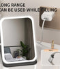 LED Makeup Mirror, Portable Foldable Lighted Mirror for Desk, Dorm, Office, Cosmetic Use