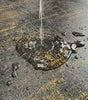 Black Gold Metallic Concrete PVC Peel and Stick Wallpaper