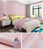 Cohoo Home Silk Pink Wallpaper Peel and Stick Contact Paper Pink Textured Silk W