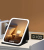 LED makeup mirror, portable mirror, foldable with light, makeup mirror, desktop fill light, student dormitory office mirror, ins high-value light #TOP PICKS