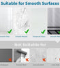 Stainless Steel Shower Caddy 7 Pack Adhesive Shelf Organizers for Bathroom Kitchen Storage