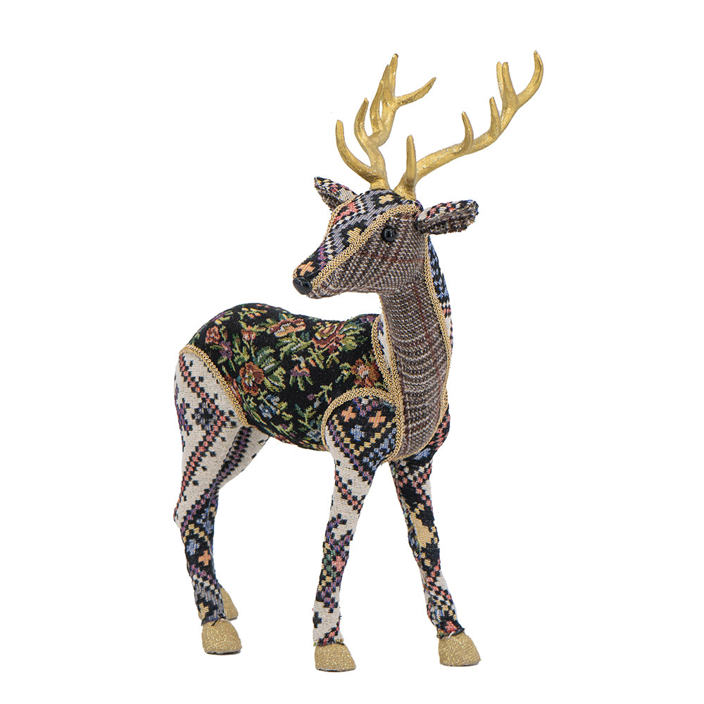 13x6.3x16.5' Velvet Foam Standing Deer