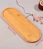 1PCS Japanese-Style Solid Wood Round Dessert Plate – Wooden Tray for Snacks, Dried Fruit & Tableware