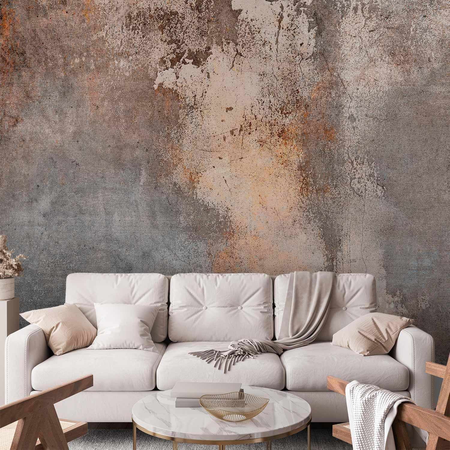 Retained Beauty Wall Mural Wallpaper – Elegant Minimal Composition with 3D Effect Illusion