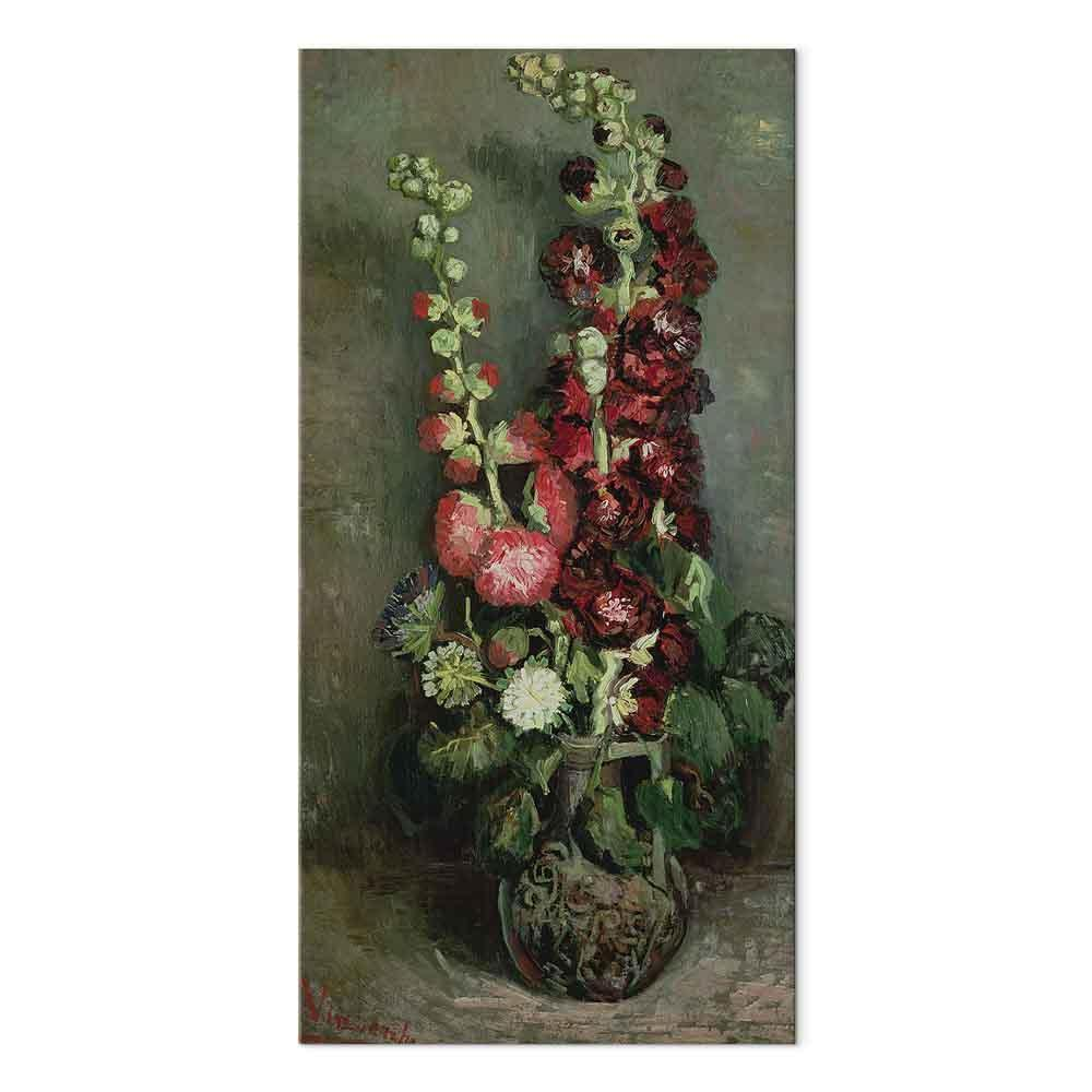Quadro - Vase of Hollyhocks (Vincent Van Gogh)